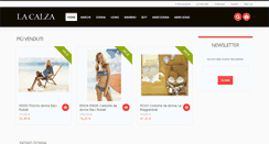 Desktop Screenshot of lacalza.com
