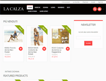 Tablet Screenshot of lacalza.com